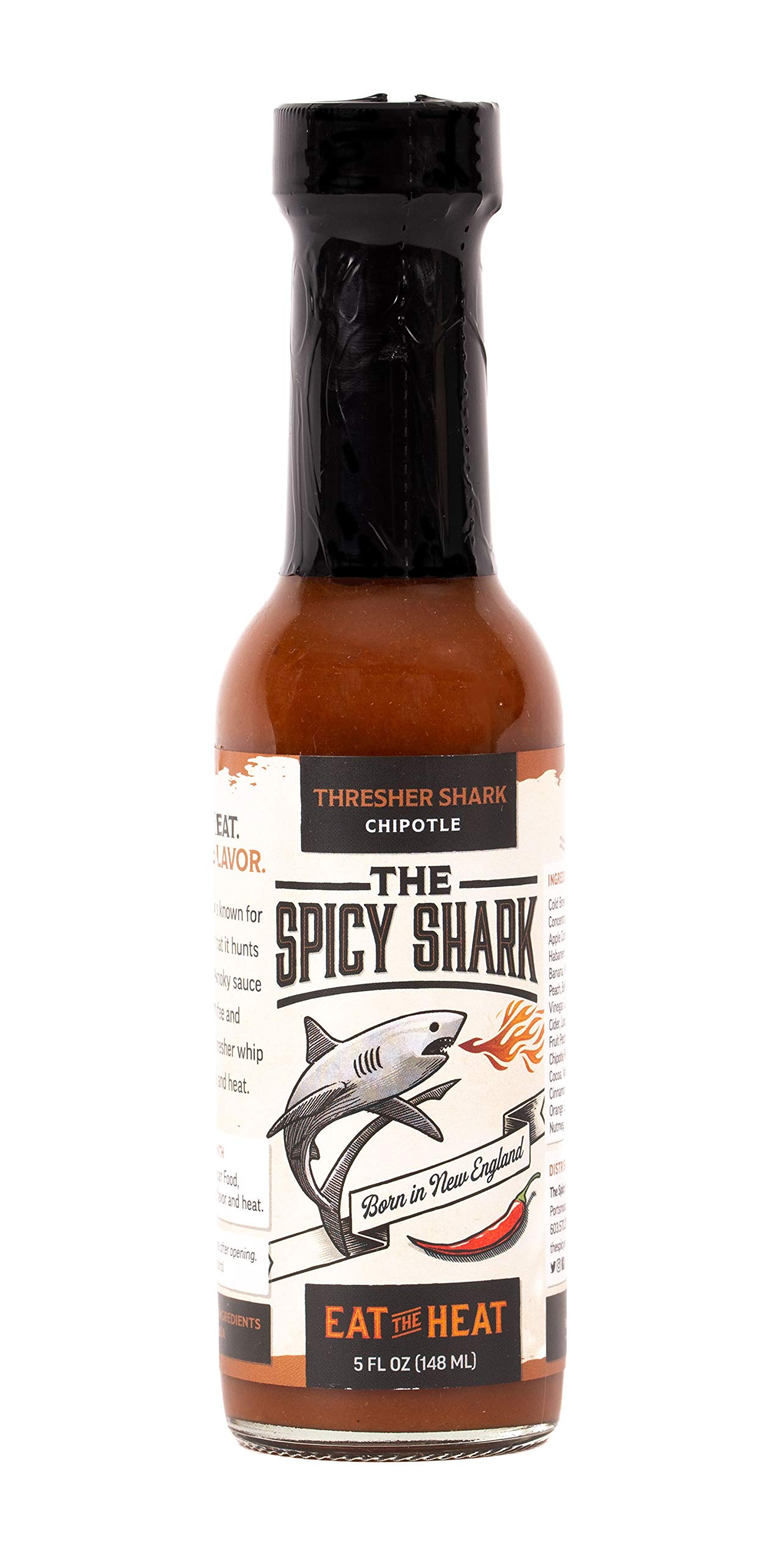 Amazon.com : The Spicy Shark Thresher Shark Hot Sauce - Vegan